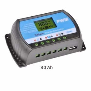 Regolatore di carica solare PWM 30A 12 / 24V RTD1220 JYINS
