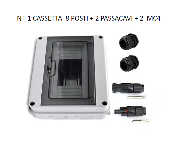 Scatola Passacavi Impermeabile Per Tetto - Per Pannelli Solari E Camper, Nero, 127x93 Mm