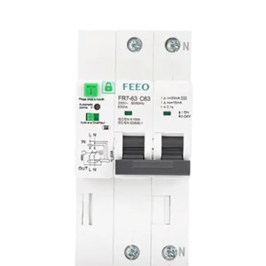 Interruttore automatico FEEO intelligente WiFi FR7-63 2P